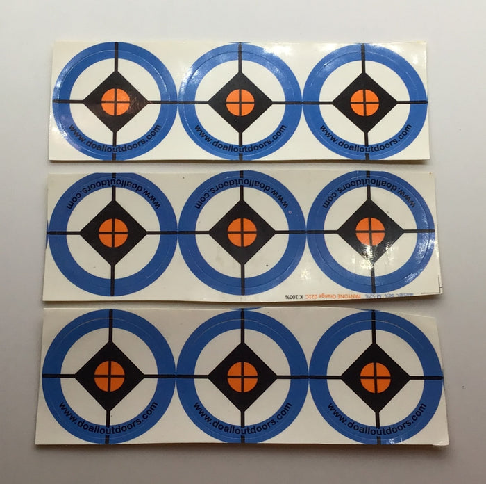 22AUT Target Sticker Set