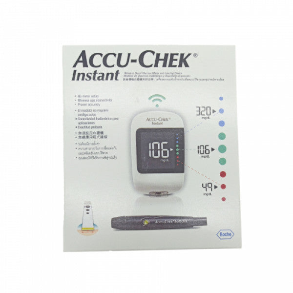 Accu-chek Instant Blood Glucose Meter With 10 Free Strips