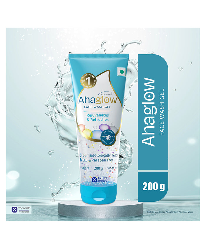 Ahaglow Advanced Face Wash Gel, 200gm