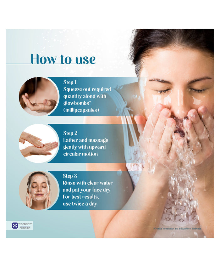 Ahaglow Advanced Skin Rejuvenating Face Wash Gel,100gm