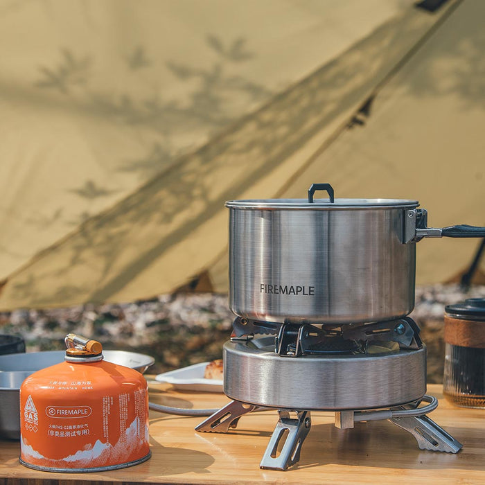 Antarcti Pot 1.5L/0.8L Stainless Steel Cookware - Fire Maple