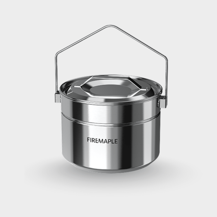 Antarcti Stainless Steel 1.8L Billy Pot - Fire Maple