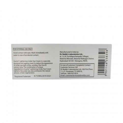 Avarta Under Eye Cream,10gm