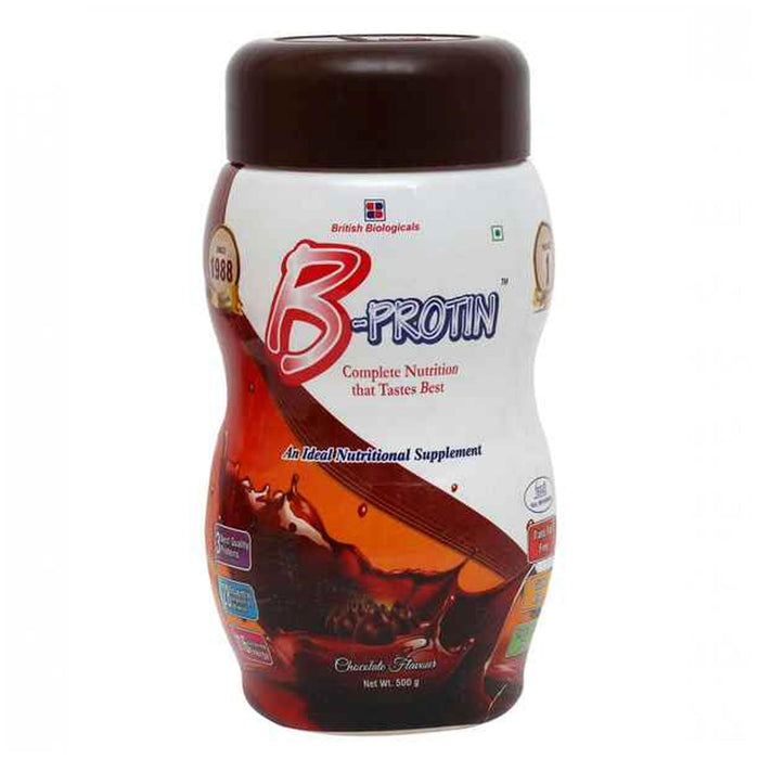 B Protin Chocolate, 500 gm