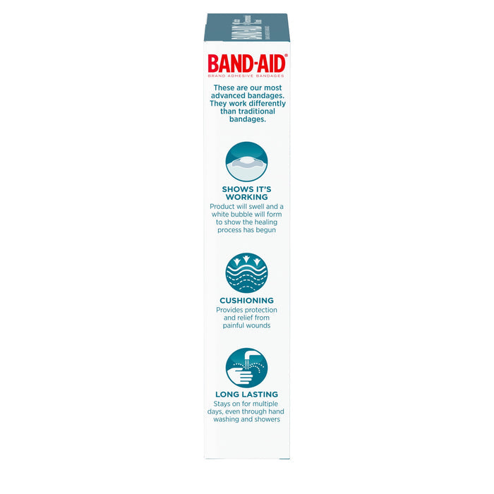 Band-Aid Brand Hydro Seal Hydrocolloid Gel Heel Bandages, 6 Ct
