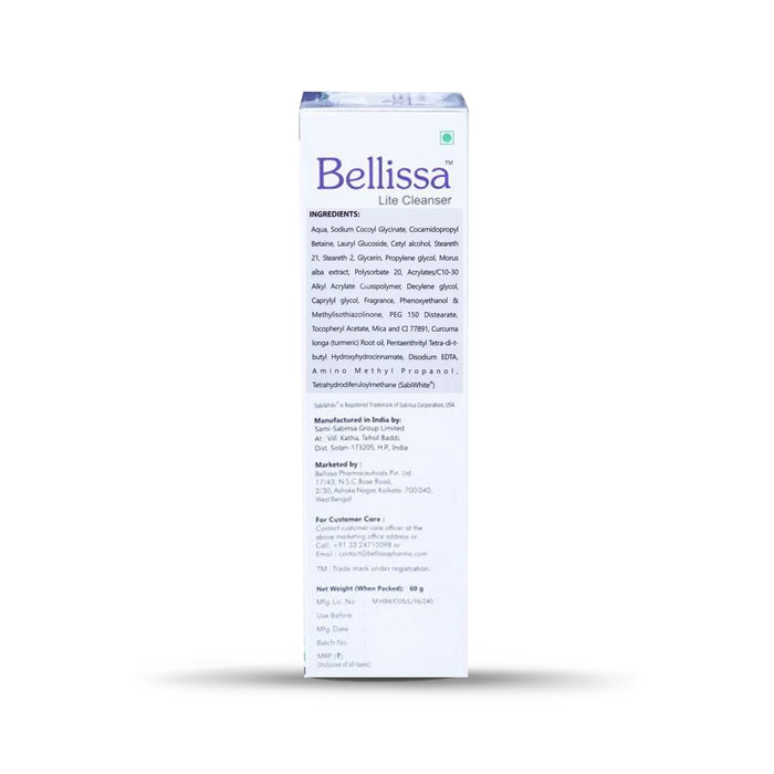 Bellissa Lite Cleanser,60gm
