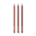 Three MORPHE lip pencils in medium nude-pink shades from the Best Selling Signature Lip Bundle Medium, each labeled MORPHE, displayed on a white background.