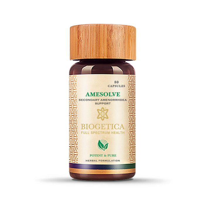 Biogetica Amesolve - Secondary Amenorrhoea Support, 80 Capsules