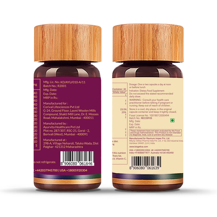 Biogetica Core Immunity Kit, 60 Capsules