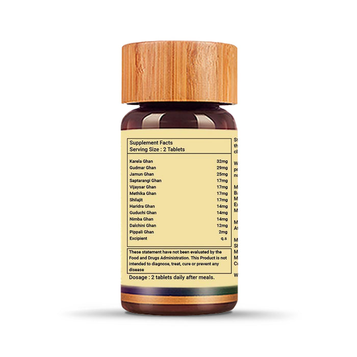 Biogetica Diasolve - Sugar and Metabolism Support, 80 Tablets