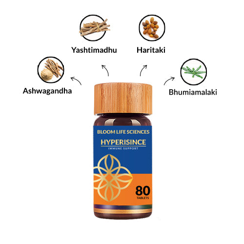 Biogetica Hyperisince - Immune Support, 80 Tablets
