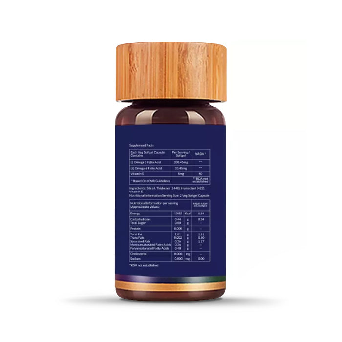 Biogetica Omega Silk Oil Based, 90 Capsules (Rs. 16.88/capsule)