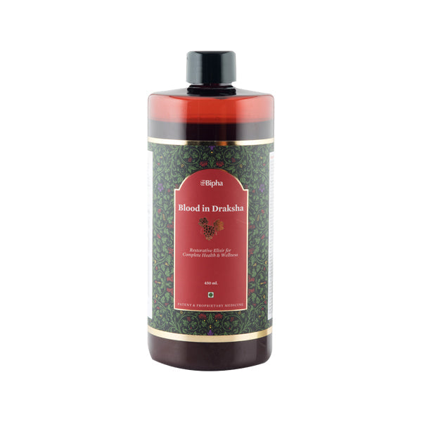 Bipha Ayurveda Blood in Draksha, 450ml