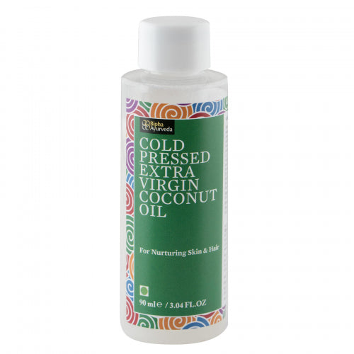 Bipha Ayurveda Cold Pressed Extra Virgin Coconut Oil, 90ml