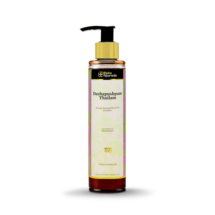Bipha Ayurveda Dashapushpam Thailam, 175ml