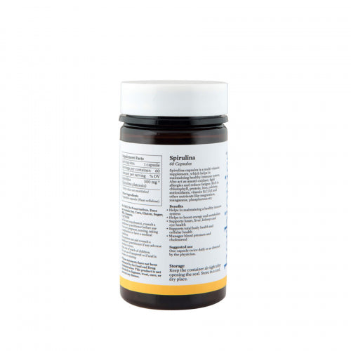 Bipha Ayurveda Spirulina, 60 Capsules