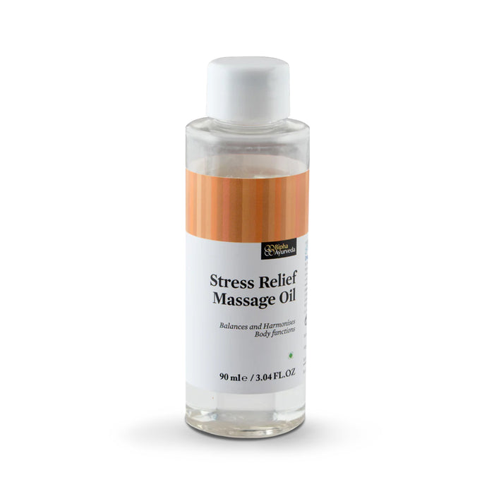 Bipha Ayurveda Stress Relief Massage Oil, 90ml