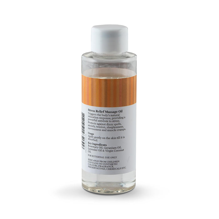Bipha Ayurveda Stress Relief Massage Oil, 90ml