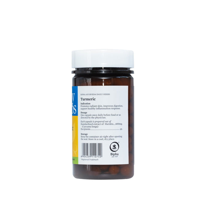 Bipha Ayurveda Turmeric, 60 Capsules