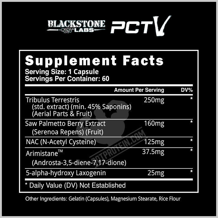 Blackstone Labs PCT V 60 Capsules