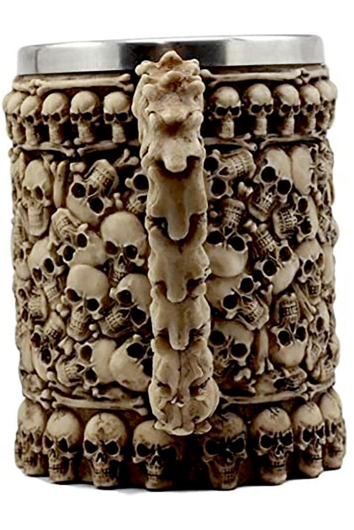 Boneyard Skull Mug - housewares - VampireFreaks - Pacific Giftware