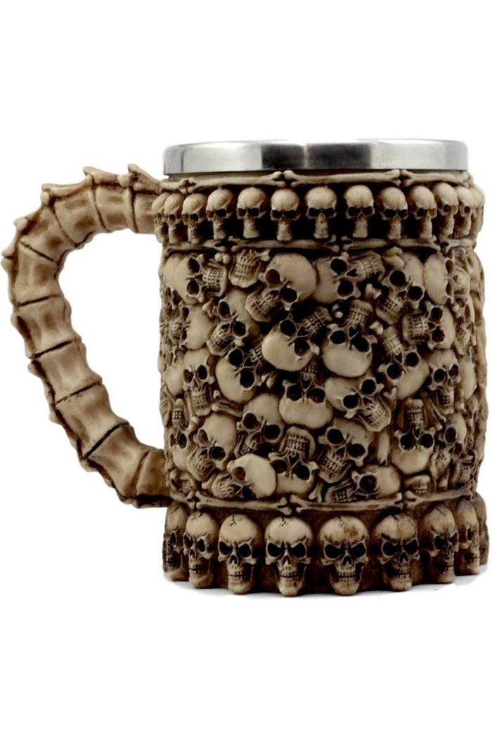 Boneyard Skull Mug - housewares - VampireFreaks - Pacific Giftware