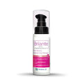 A pump bottle of Brilante intense brightening serum, 30ml.