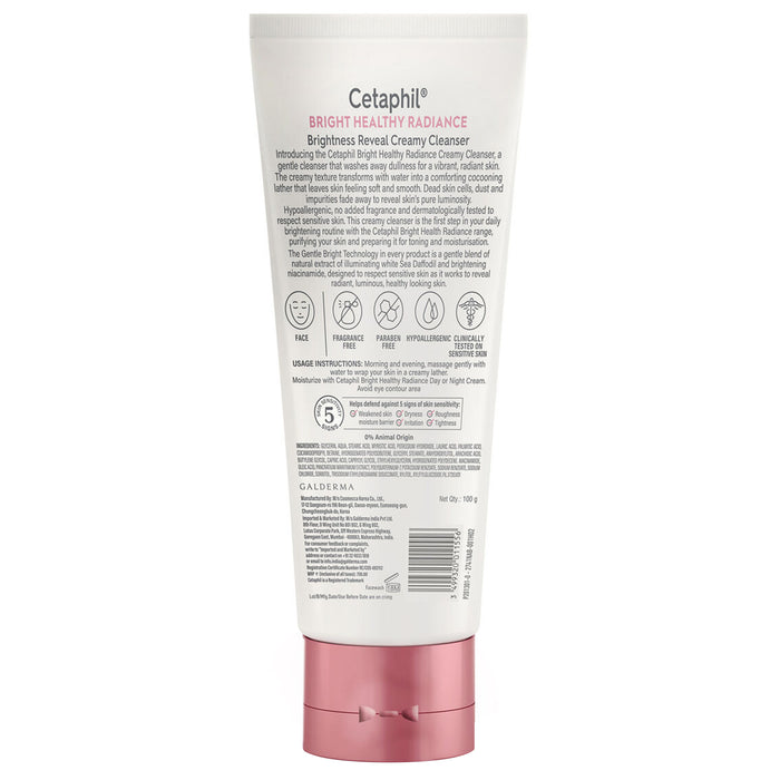 Cetaphil BHR Brightness Reveal Creamy Cleanser, 100gm