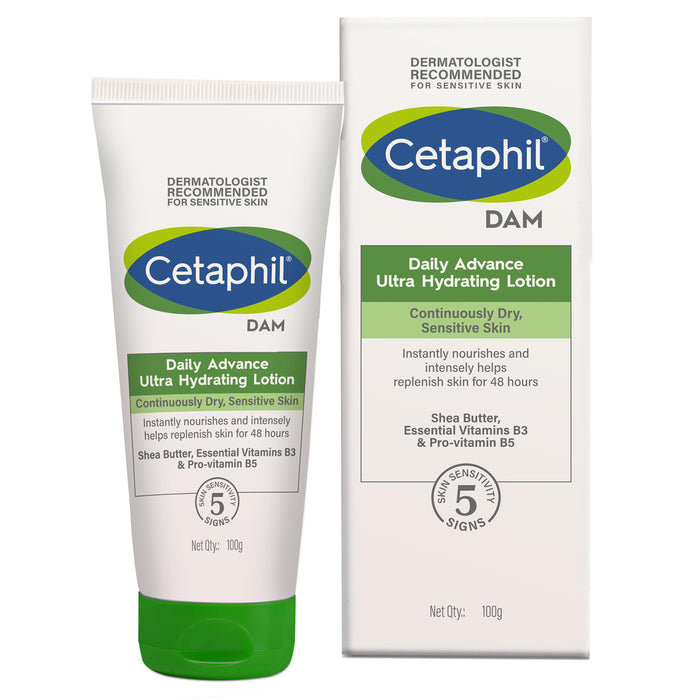 Cetaphil DAM - Daily Advance Ultra Hydrating Lotion, 100gm