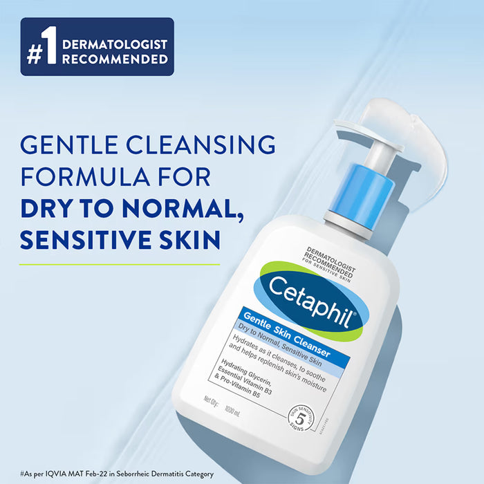 Cetaphil Gentle Skin Cleanser, 1000ml