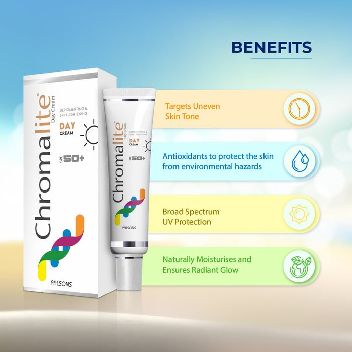 Chromalite Day Cream SPF50+, 20gm