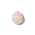 Morphe Cloud Cushion Seamless Puff applicator in pale pink with woven texture, back view showing white MORPHE wordmark.