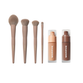 Complexion Boost & Iced Mocha Face Brush Set Bundle