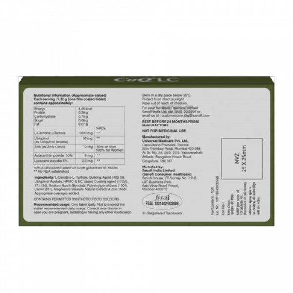 COQ-LC, 10 Tablets