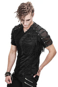Death Defied Distressed Shirt - mens tops - VampireFreaks - Devil Fashion