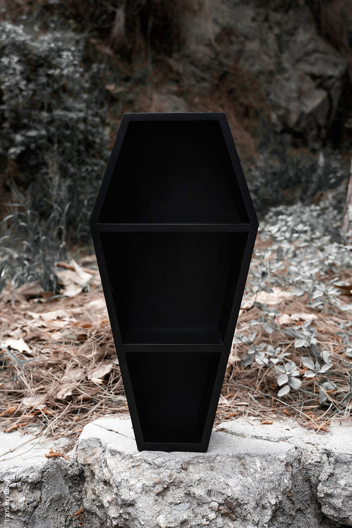 3 tiered coffin shelf
