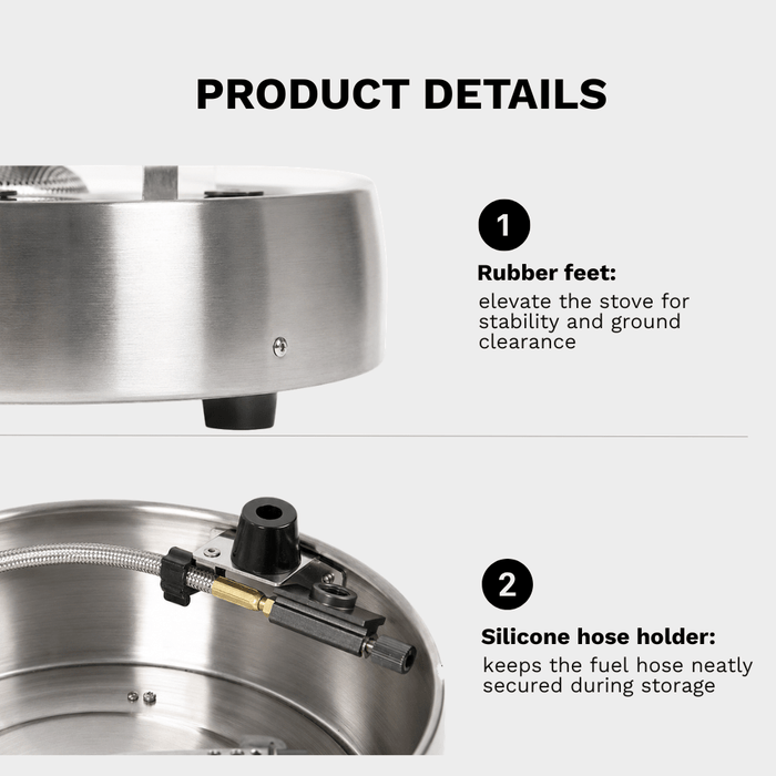 Disc Remote Camping Stove