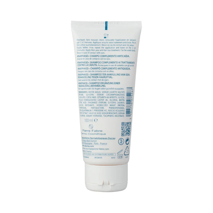 Ducray Anaphase+ Anti Hair Loss Complement Shampoo, 100ml