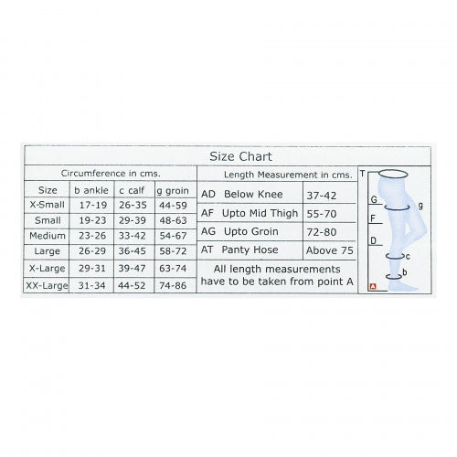 Dyna Comprezon Classic Varicose Vein Stockings - Class 2AD Below Knee (M)