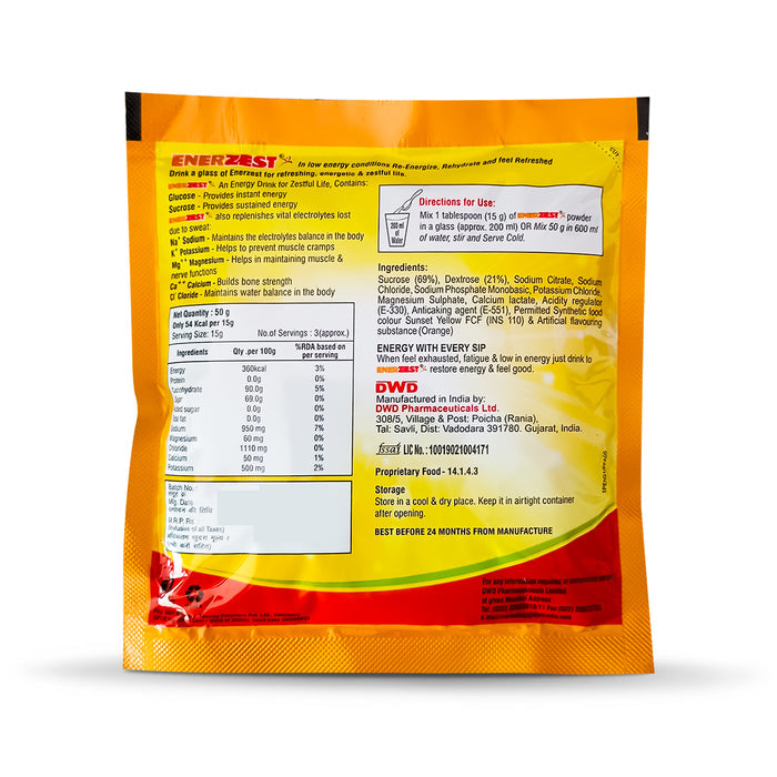 Enerzest Powder, 50gm