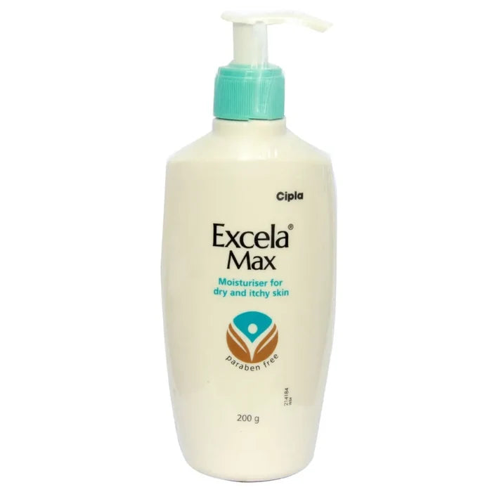 Excela Max moisturiser, 200gm