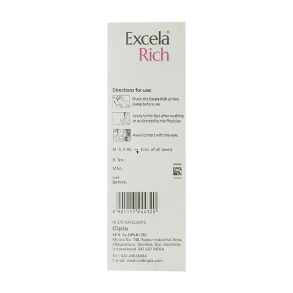 Excela Rich Facial Hydrating Lotion, 50gm