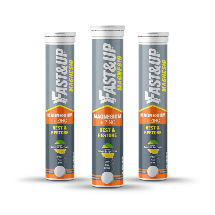 Fast&Up Magnesio Effervescent (Lime & Lemon), 60 Tablets