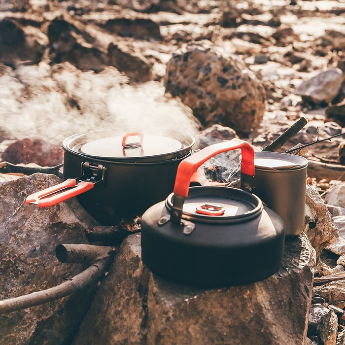 Feast 2 Camp Cookware Set - Fire Maple#color_orange