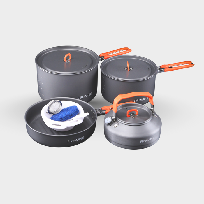 Feast 4 Aluminum Cookware - Fire Maple#color_orange