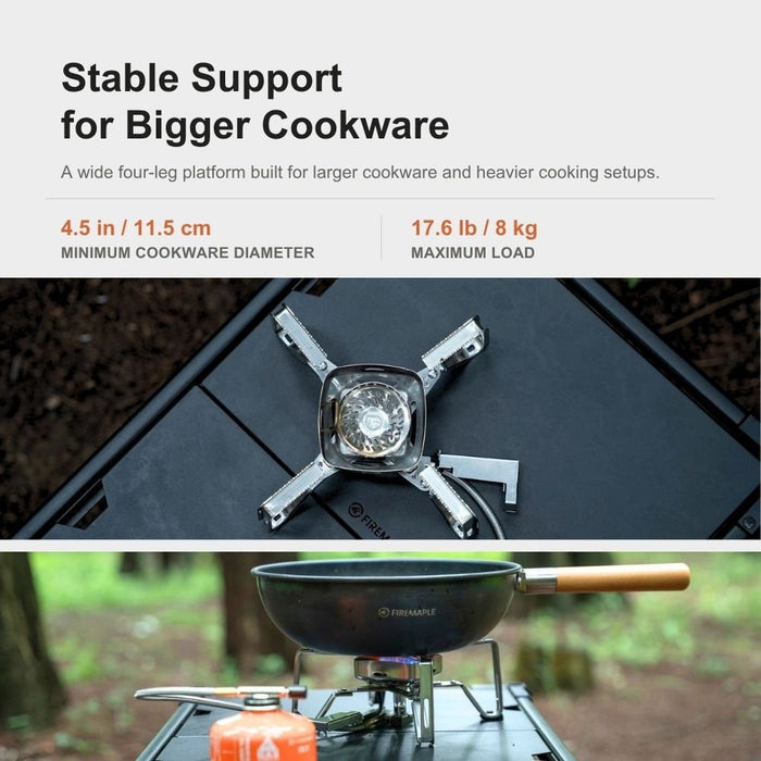 FMS-125 Quad Remote Gas Stove