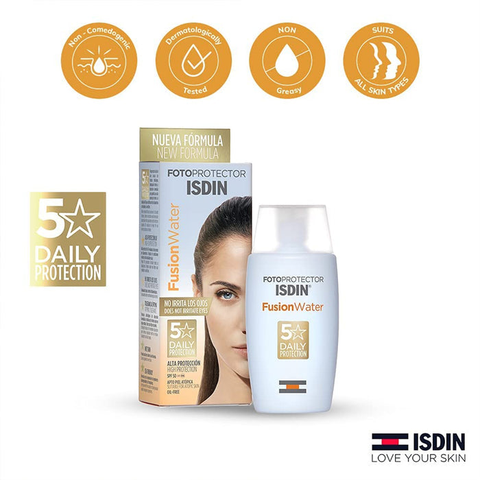 Fotoprotector Fusionwater SPF 50+, 50ml