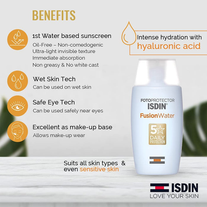 Fotoprotector Fusionwater SPF 50+, 50ml