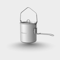Frost 0.9L Aluminium Pot - Fire Maple