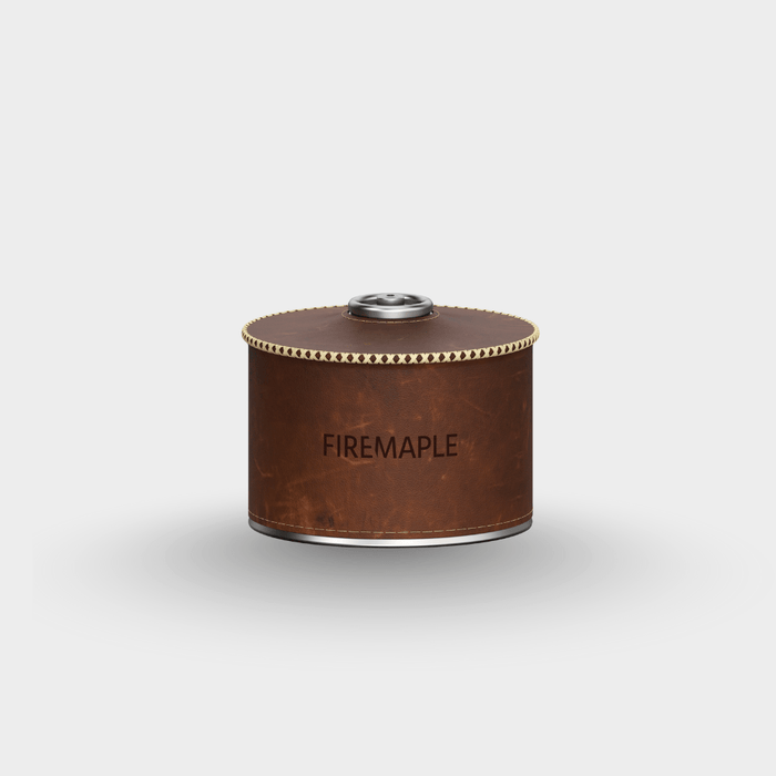 Gas Canister Leather Cover - Fire Maple